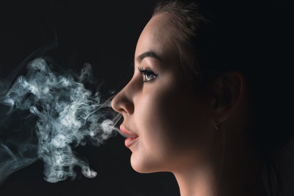vape smoke after rhinoplasty